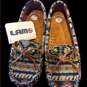 Lamo Multicolor Moccasins for Women